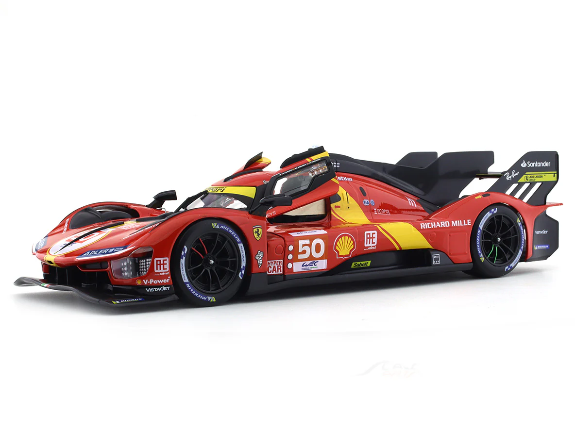 2023 Ferrari 499P #50 Pole Position 1:18 Bburago diecast Scale Model car - Image 7