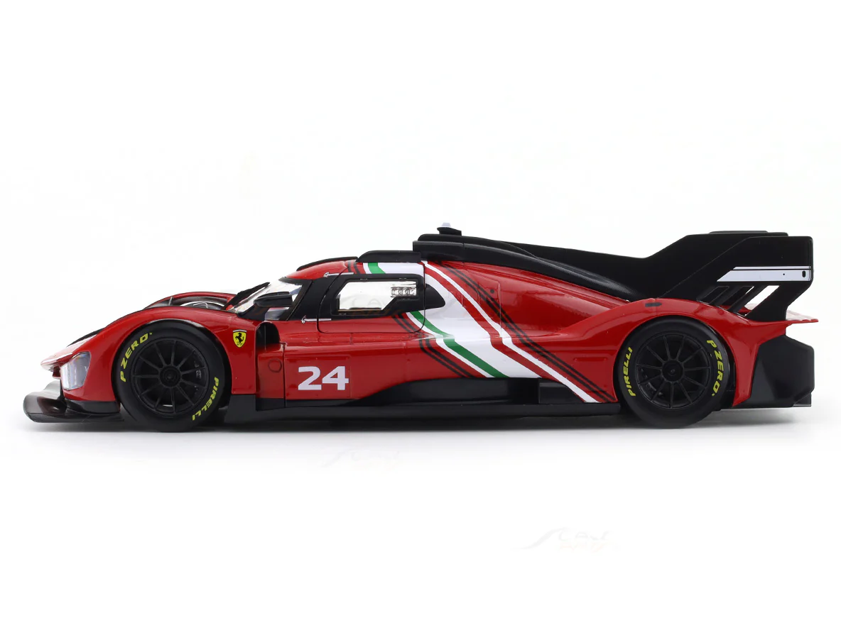 Ferrari 499P Modificata #24 Launch Version 1:18 Bburago licensed diecast scale model collectible - Image 2