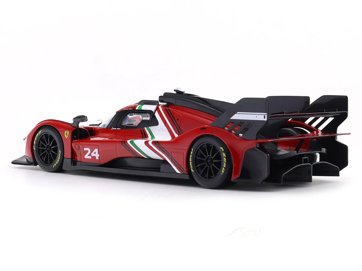 Ferrari 499P Modificata #24 Launch Version 1:18 Bburago licensed diecast scale model collectible - Image 3