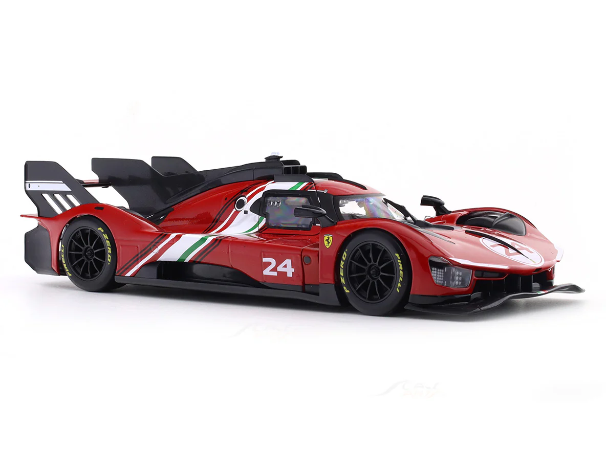 Ferrari 499P Modificata #24 Launch Version 1:18 Bburago licensed diecast scale model collectible - Image 6
