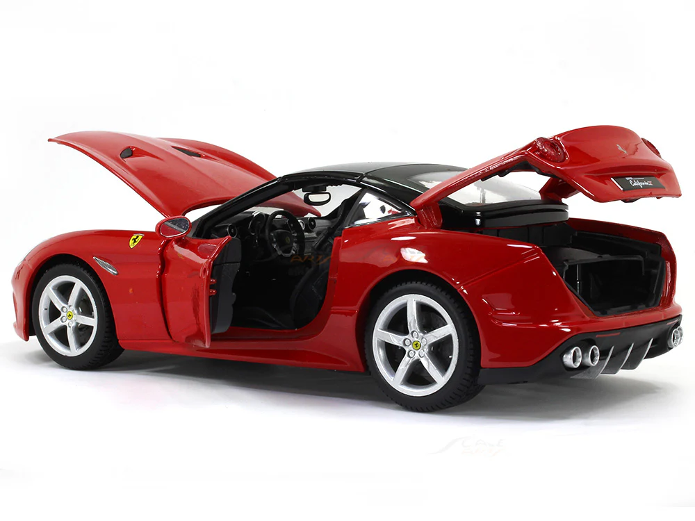 Ferrari California T closed top 1:18 Bburago diecast Scale Model car - Image 9