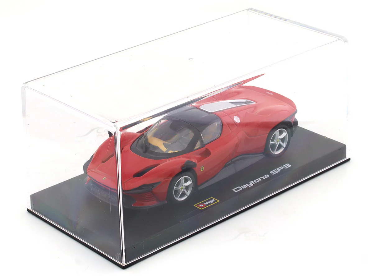 Ferrari Daytona SP3 red 1:43 Bburago Signature diecast scale model car - Image 9