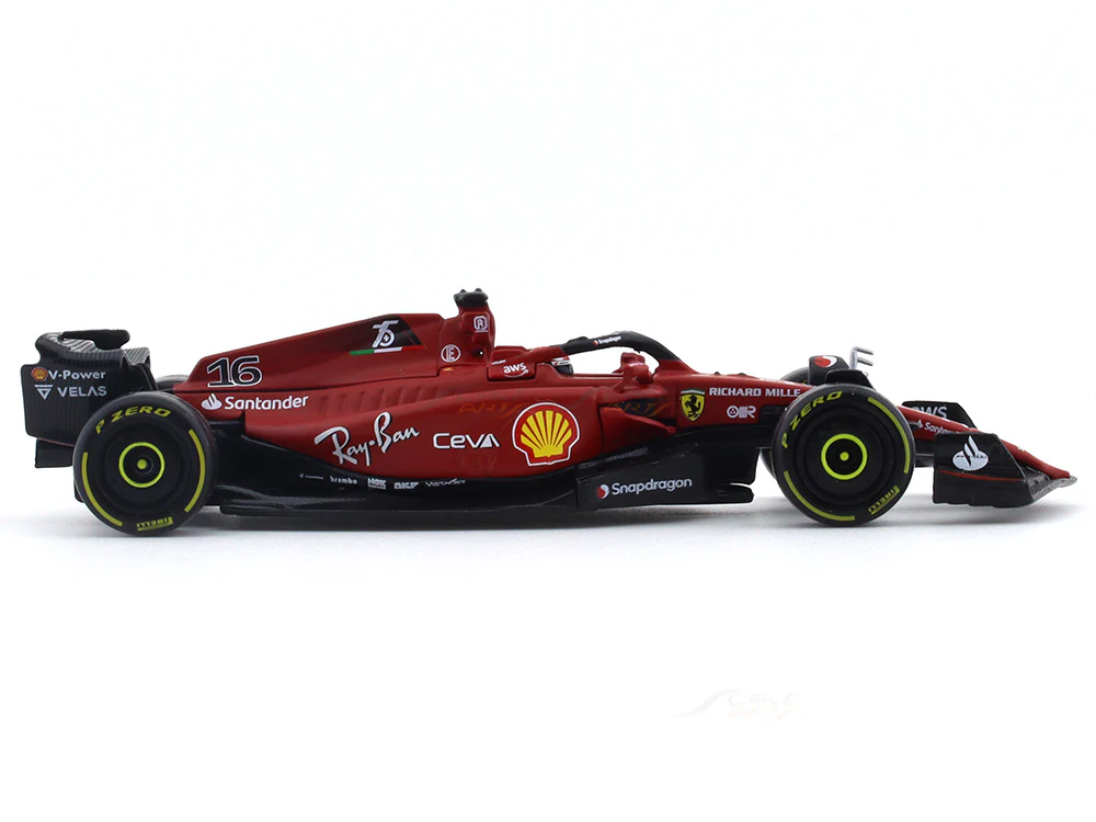 Ferrari F1-75 #16 Charles Leclerc 1:43 Bburago scale model car collectible - Image 5