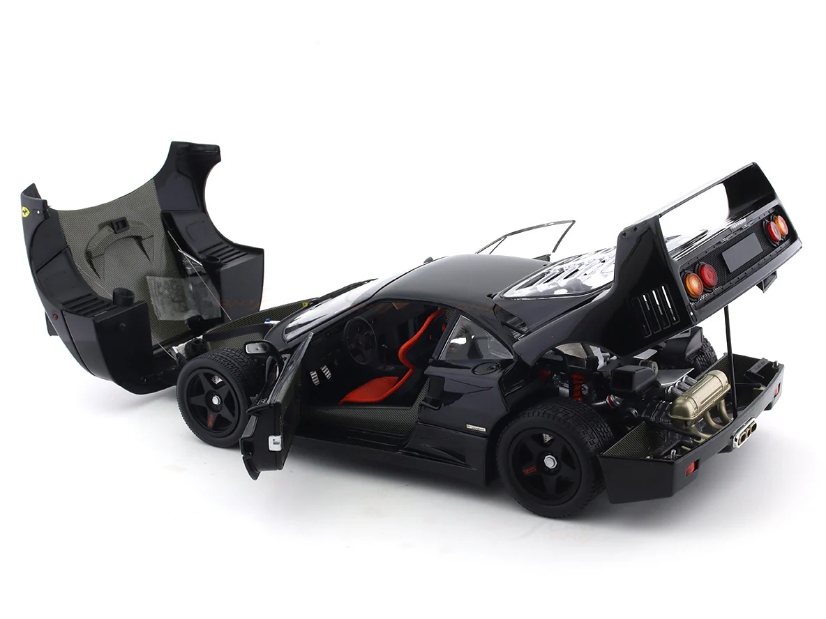 Ferrari F40 Black 1:18 Kyosho licensed premium diecast scale model car collectible - Image 19