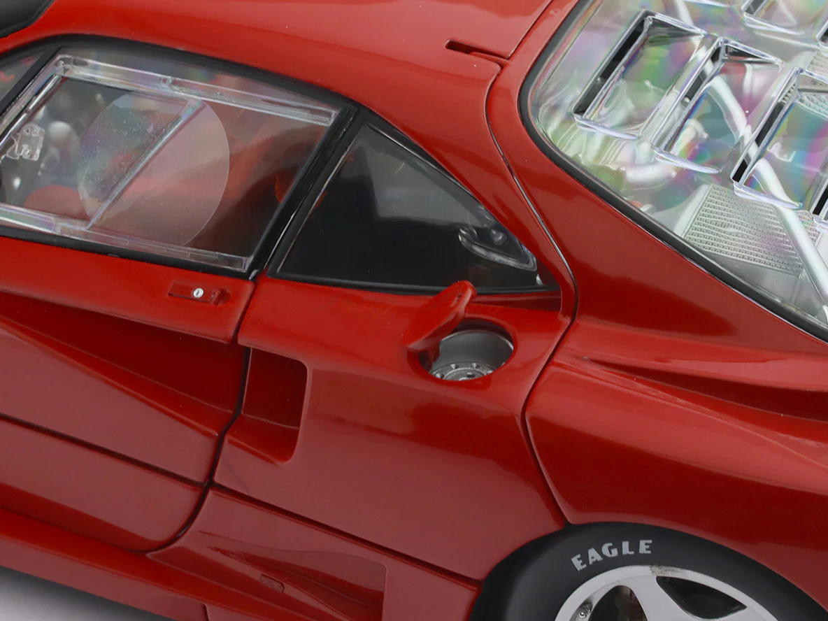 Ferrari F40 Competizione red 1:12 Scale Model | Kyosho Premium Licensed Diecast collectible - Image 23