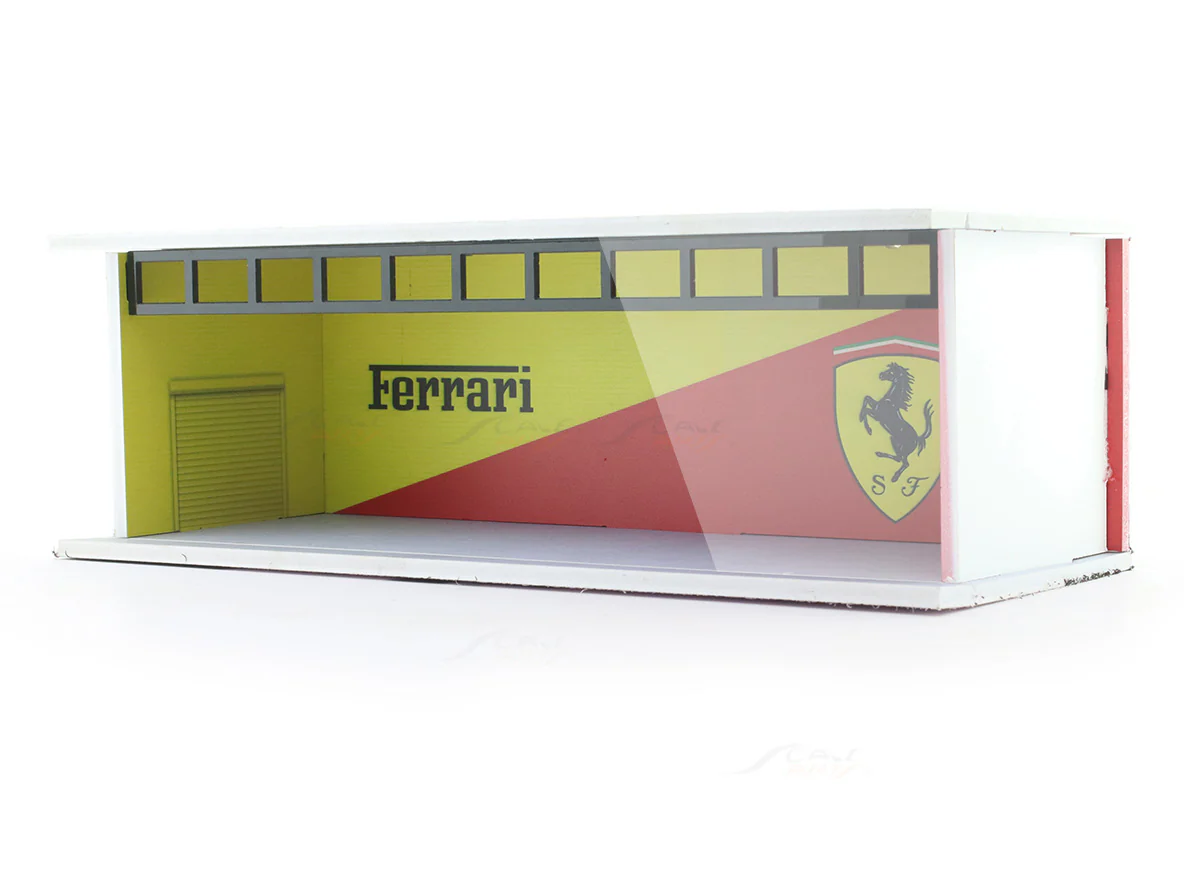 Ferrari Garage Design A diorama for 1:64 Scale Arts India - Image 4