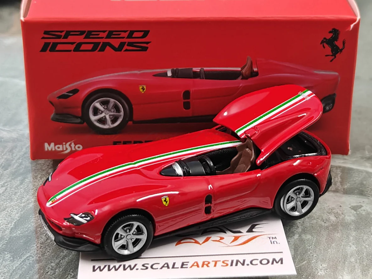 Ferrari Monza SP1 red 1:64 Maisto licensed diecast scale model car - Image 14