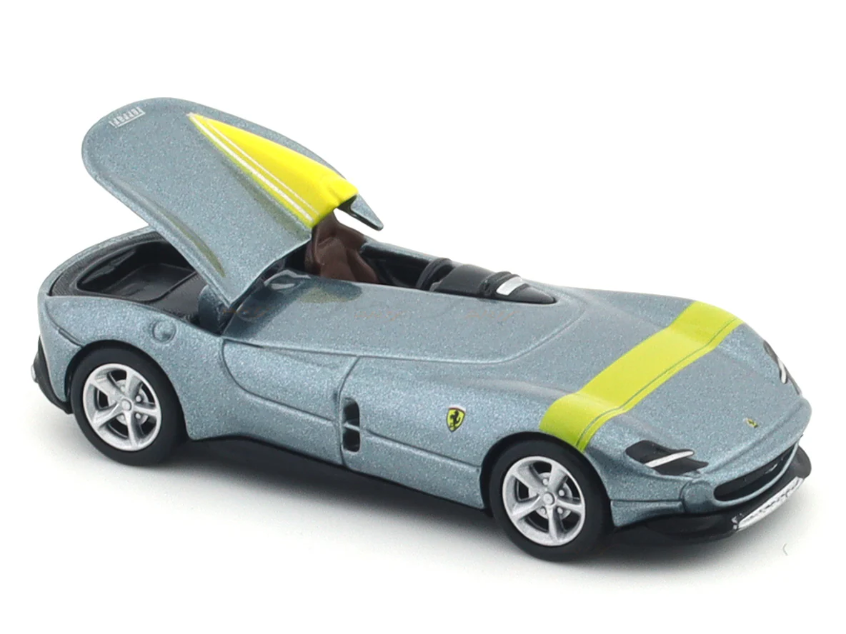 Ferrari Monza SP1 silver 1:64 Maisto licensed diecast scale model car - Image 9