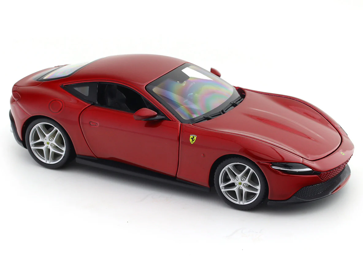 Ferrari Roma with Acrylic case 1:24 Bburago licensed diecast Scale Model car collectible - Image 8