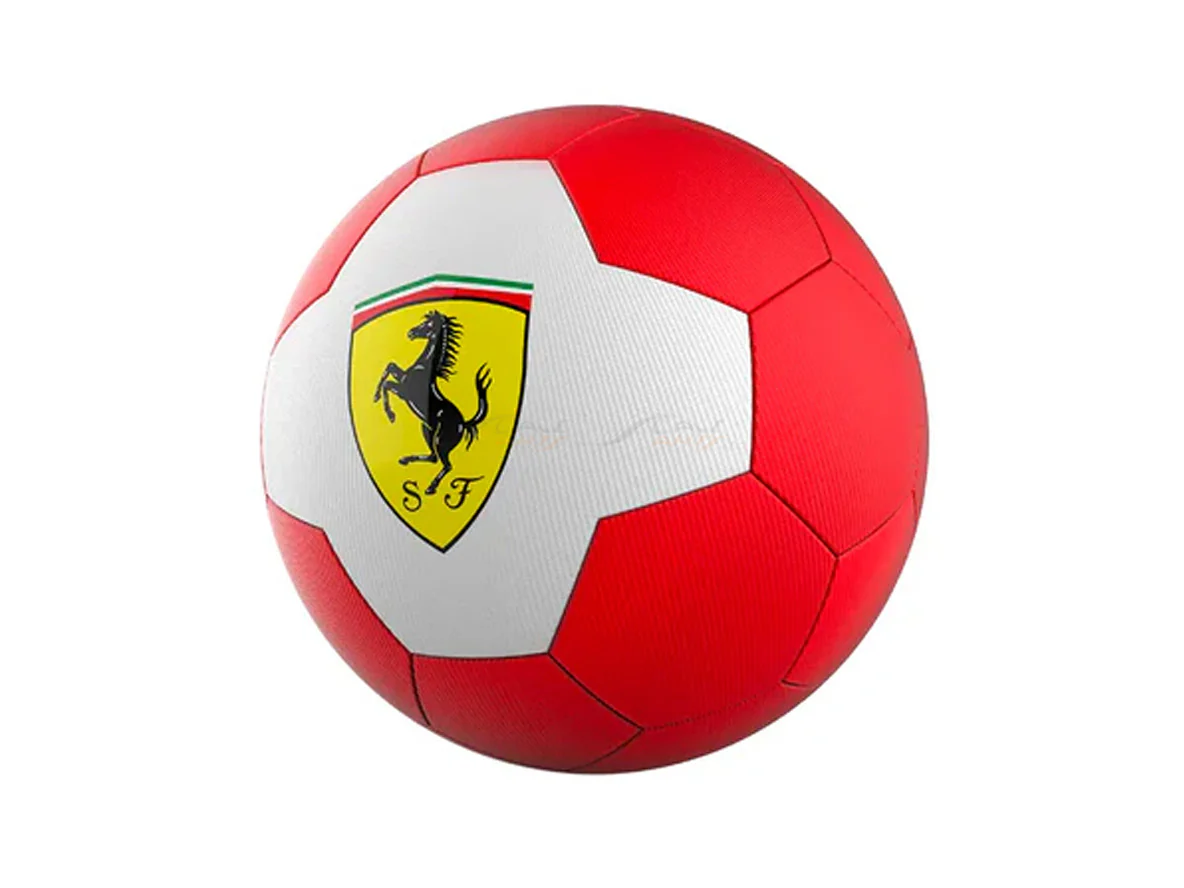 Ferrari Size 5 Soccer ball red B : licensed product