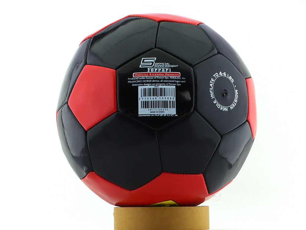 Ferrari Soccer ball Size 5 Black / Red - Image 2