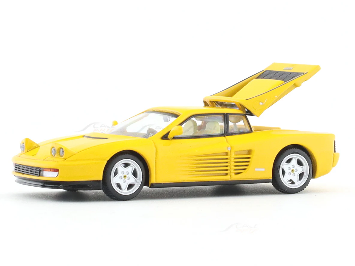 Ferrari Testarossa yellow 1:64 XF Model diecast scale model car miniature - Image 7