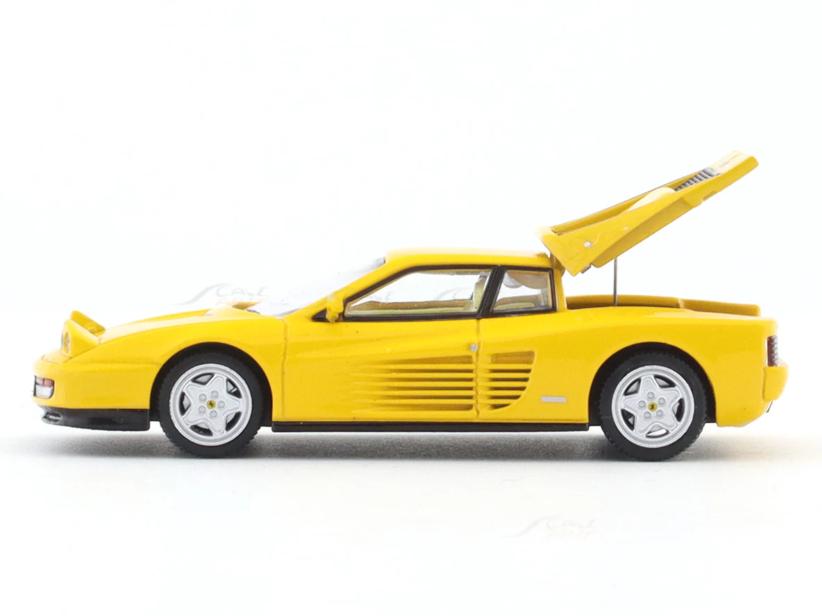 Ferrari Testarossa yellow 1:64 XF Model diecast scale model car miniature - Image 8
