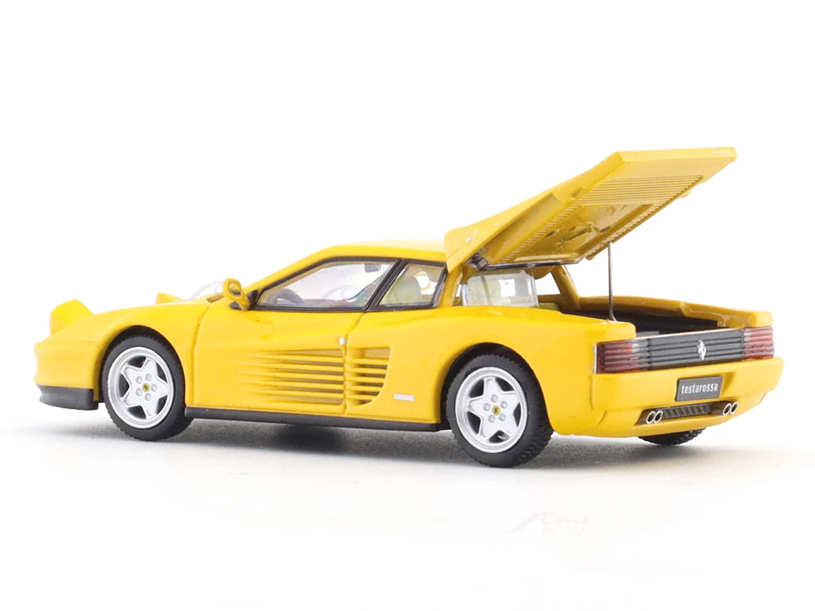 Ferrari Testarossa yellow 1:64 XF Model diecast scale model car miniature - Image 9