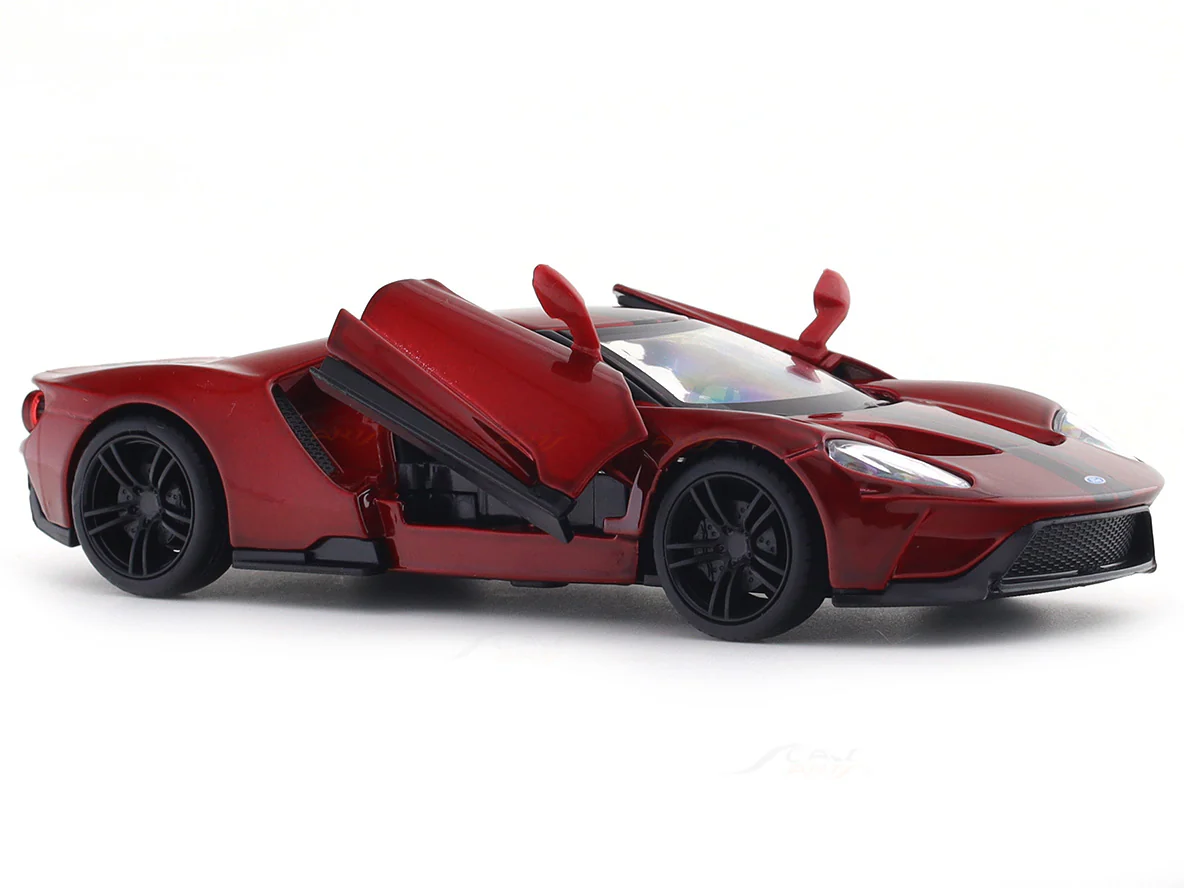 Ford GT Red 1:32 MSZ licensed diecast Scale Model car collectible - Image 10