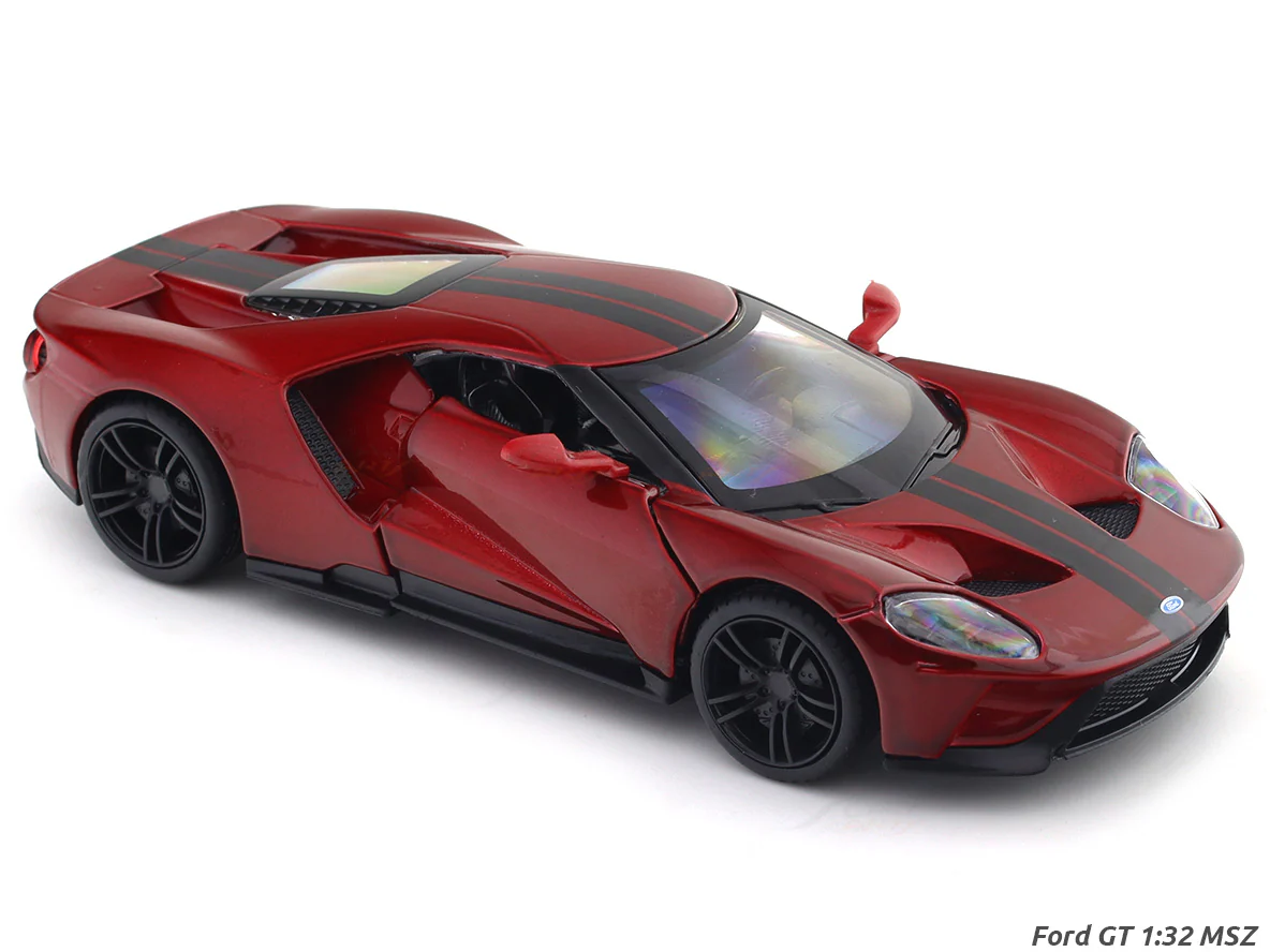 Ford GT Red 1:32 MSZ licensed diecast Scale Model car collectible - Image 11
