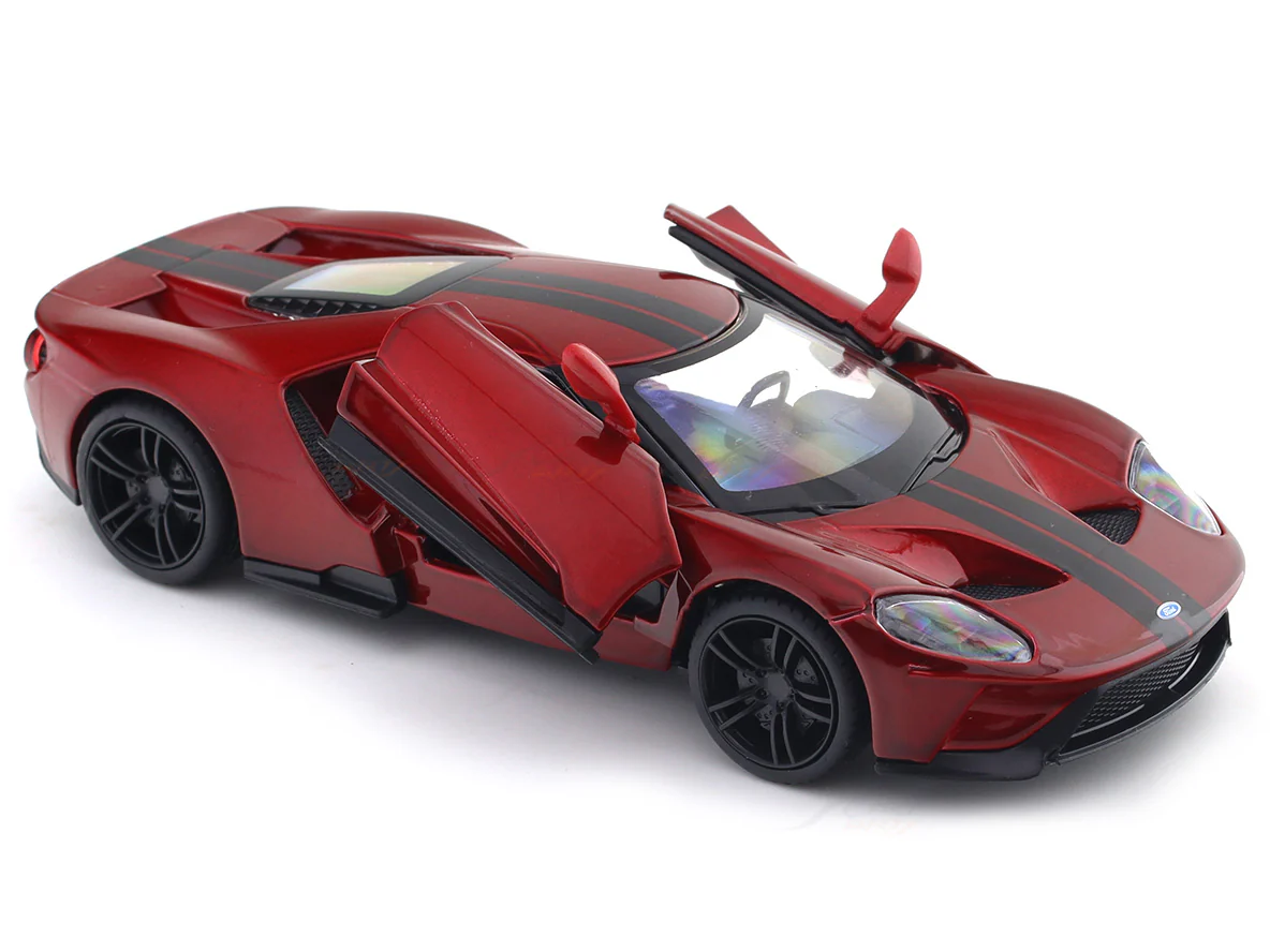 Ford GT Red 1:32 MSZ licensed diecast Scale Model car collectible - Image 13