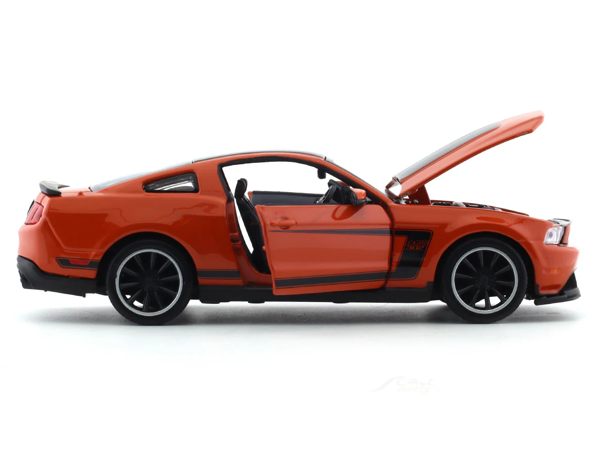 Ford Mustang Boss 302 orange 1:24 Maisto licensed diecast Scale Model car - Image 12