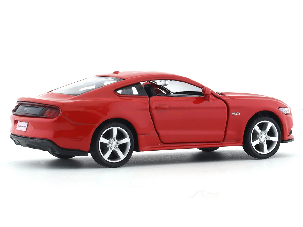 Ford Mustang Red 1:32 RMZ City 5 inch pullback diecast scale model car - Image 4