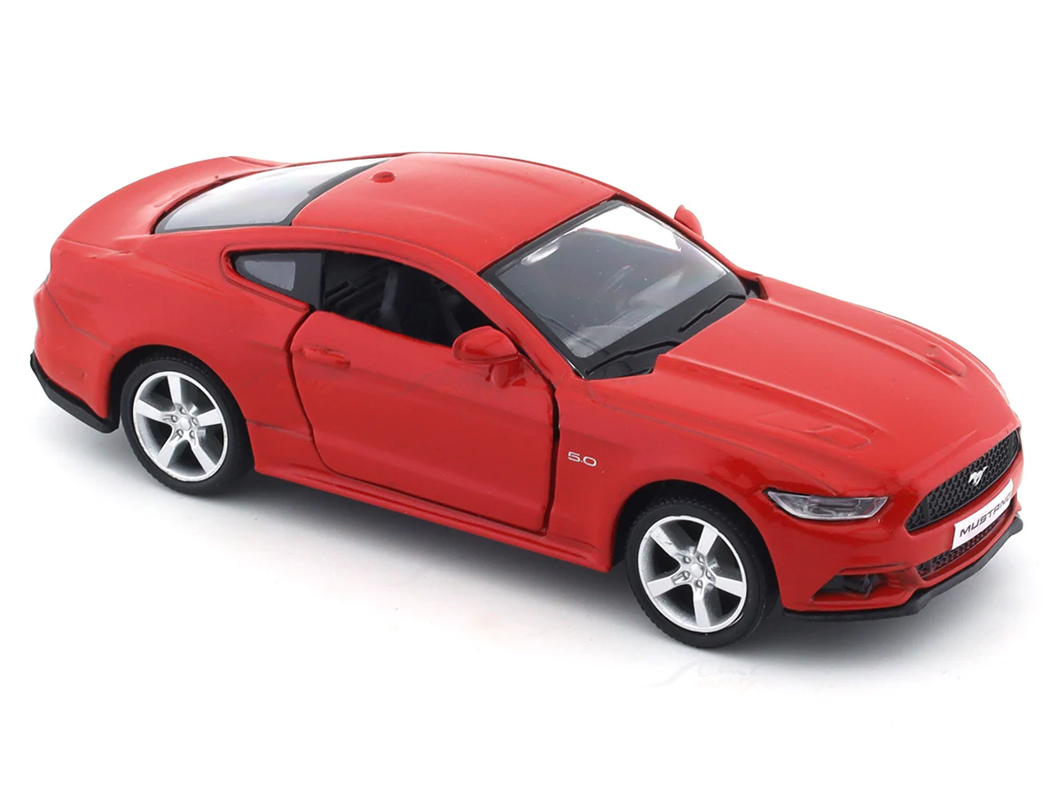 Ford Mustang Red 1:32 RMZ City 5 inch pullback diecast scale model car - Image 7