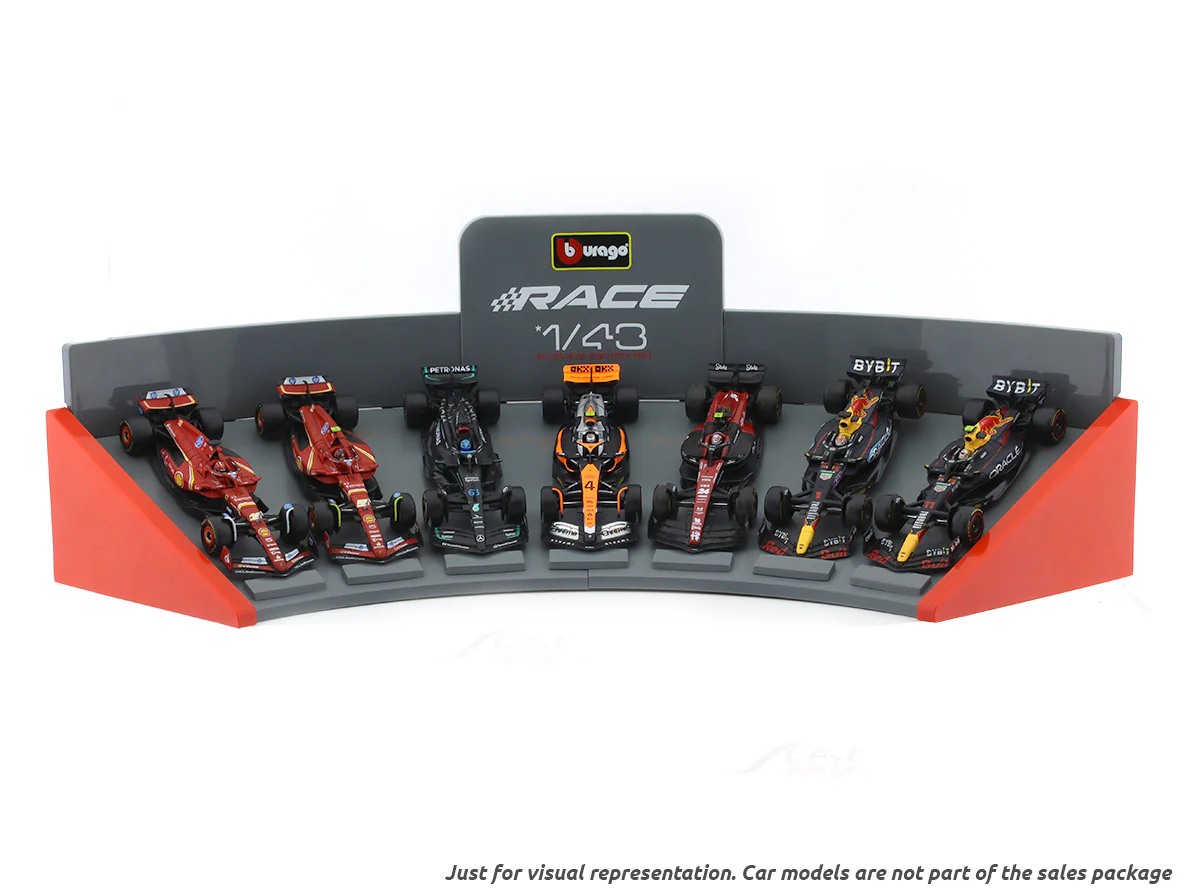 Formula One car display stand for 1:43 scale Bburago