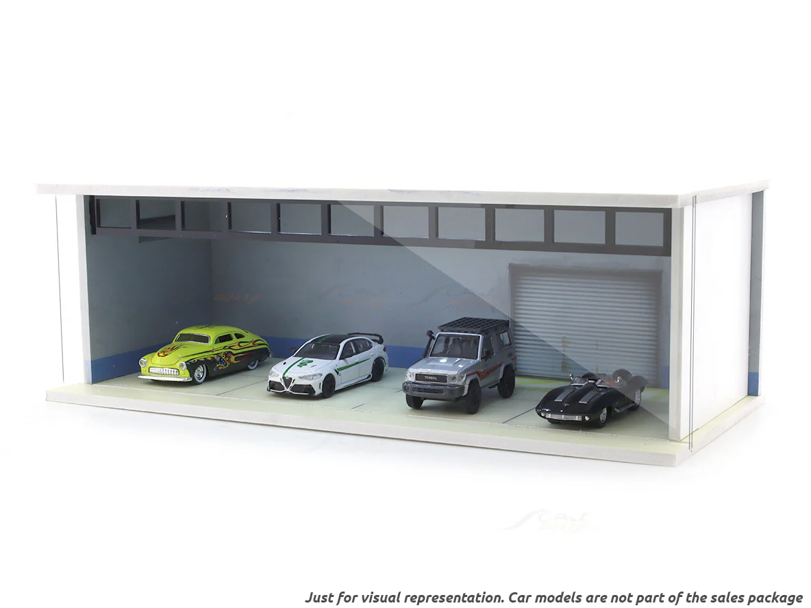 Generic Garage Design B diorama for 1:64 Scale Arts India - Image 5