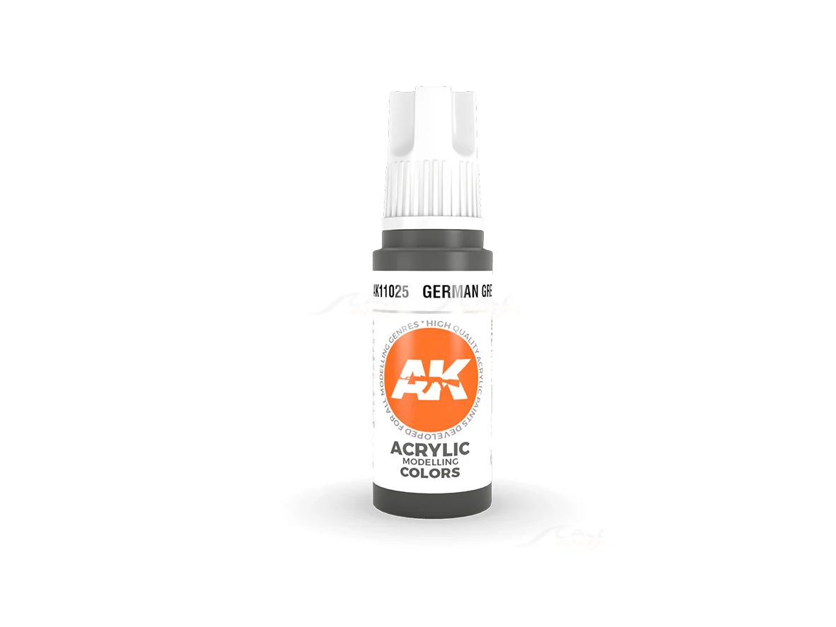 German Grey 17ml AK Interactive acrylic color AK11025
