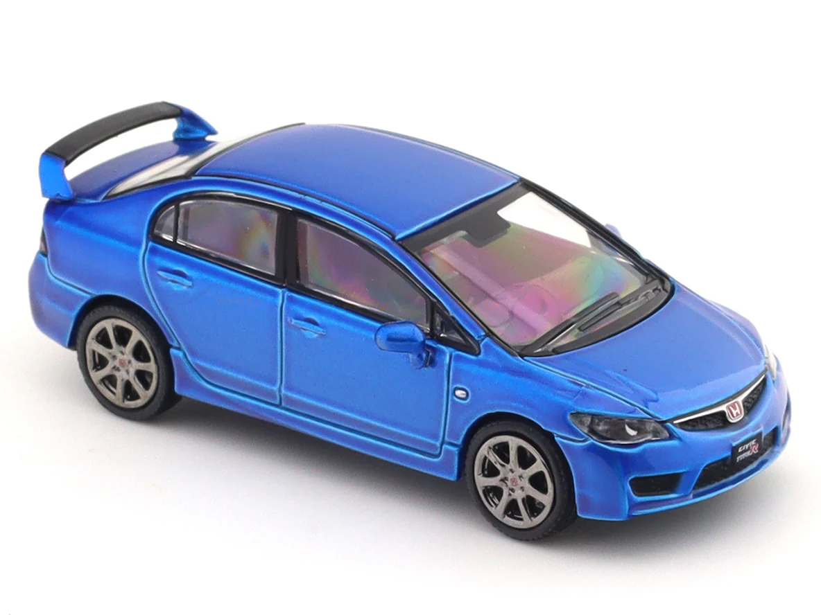 Honda Civic Type R FD2 Blue 1:64 DCT diecast scale model car miniature collectible - Image 7