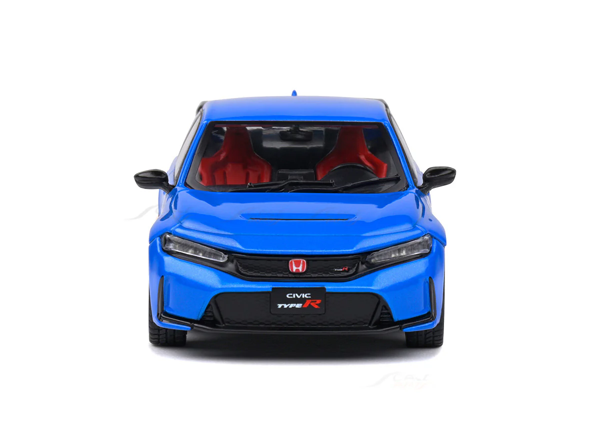 Honda Civic Type R Racing Blue 1:43 Solido licensed diecast Scale Model collectible - Image 6