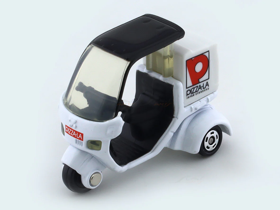 Honda Gyro Pizza delivery 1:39 Tomica No 99 diecast scale car model - Image 7