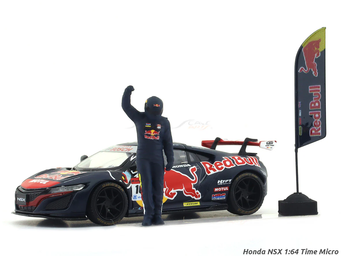 Honda NSX Redbull DX 1:64 Time Micro diecast scale model miniature car
