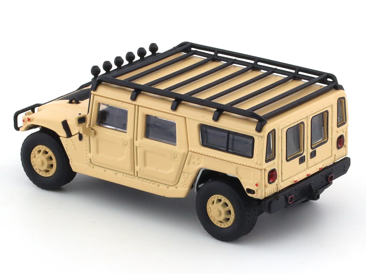 Hummer H1 brown 1:64 Master diecast scale model car - Image 8