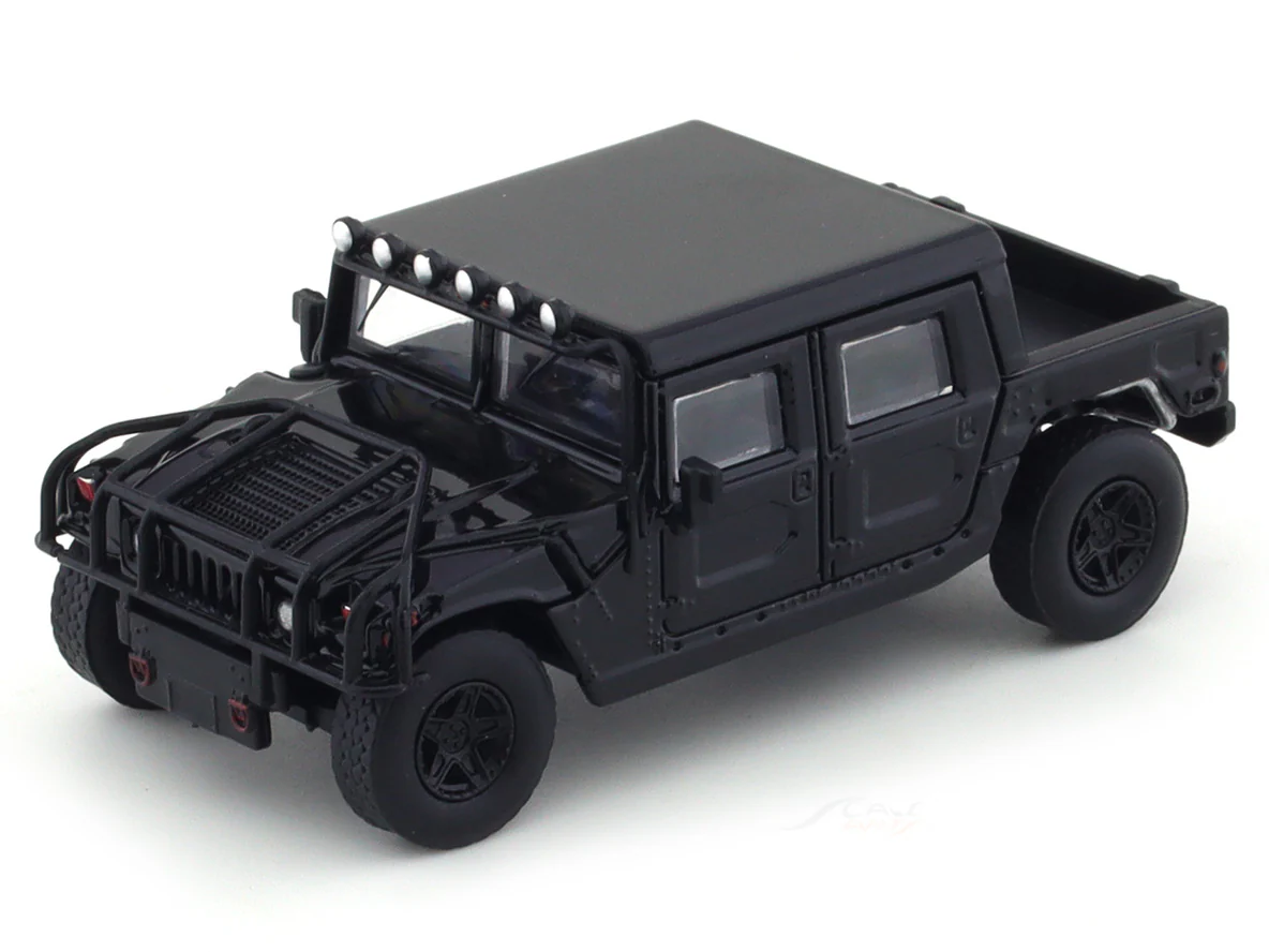 Hummer H1 Pickup Black 1:64 Master diecast scale model car - Image 7