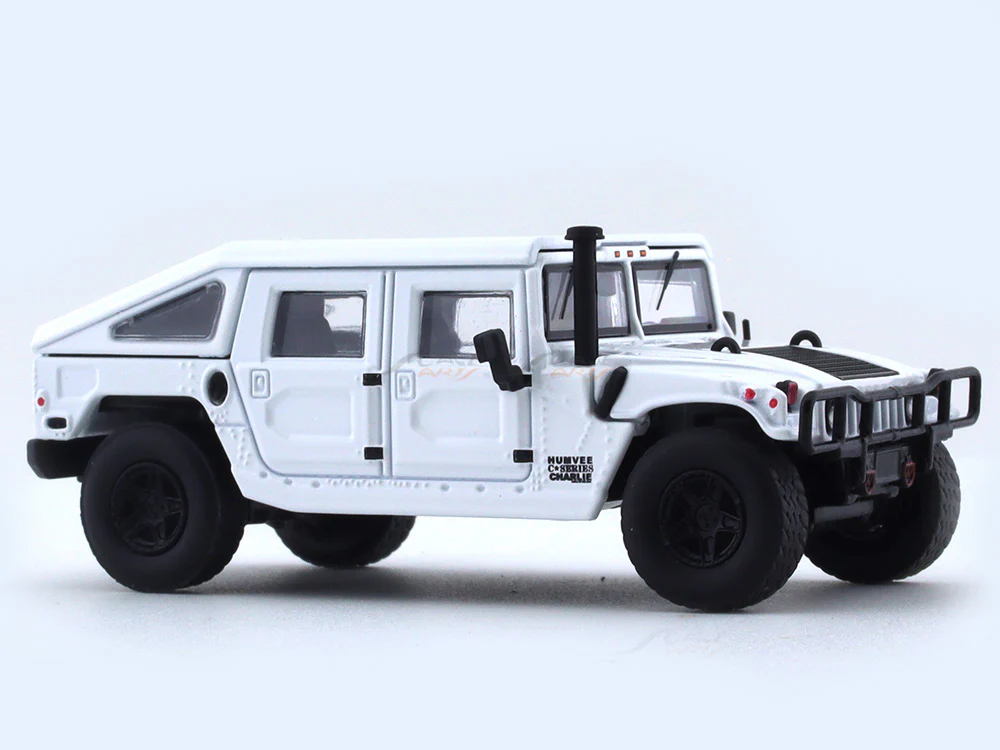Hummer H1 SUV / Humvee white 1:64 Master diecast scale model car - Image 6