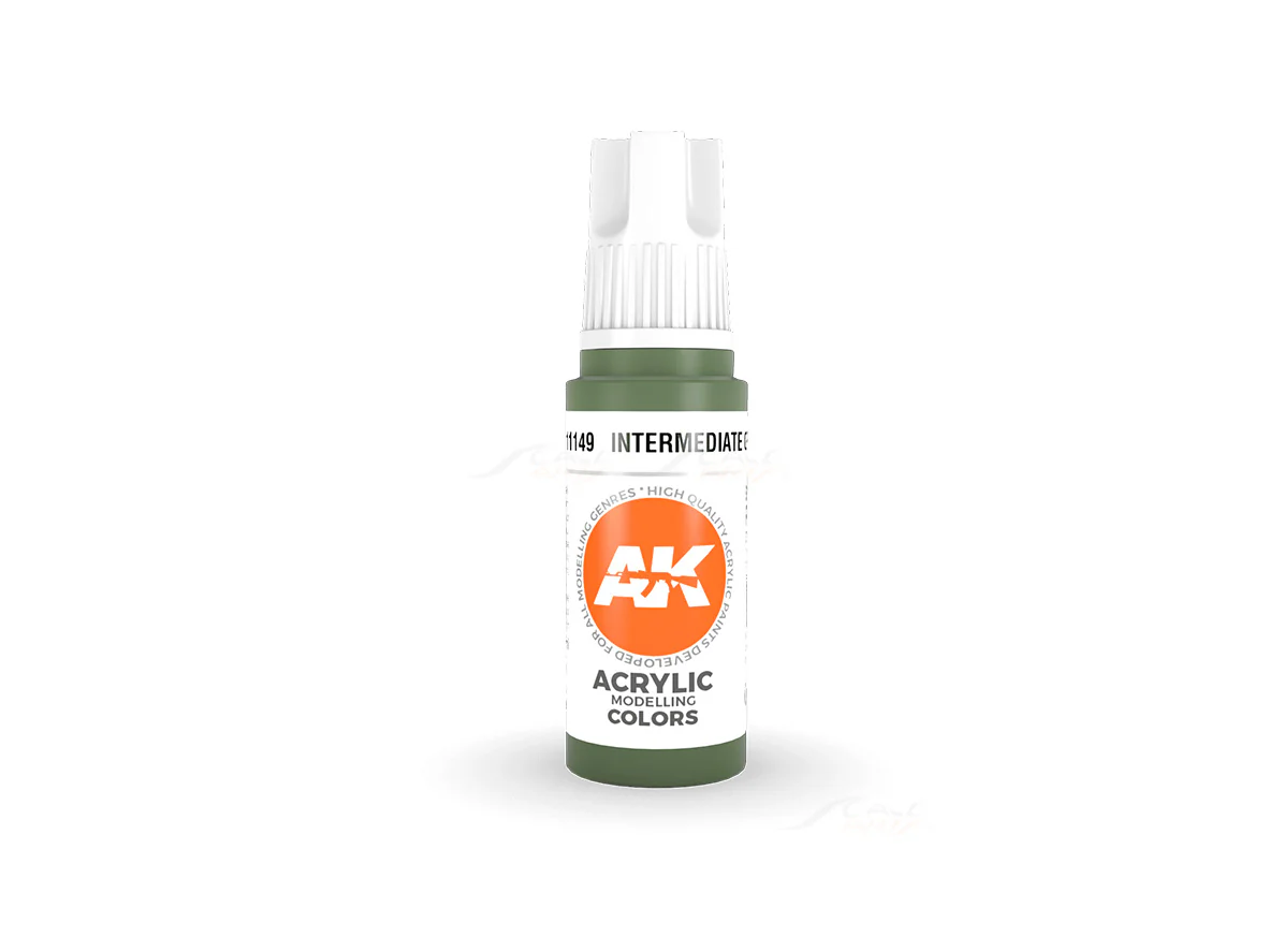 Intermediate Green 17ml AK Interactive acrylic color AK11149