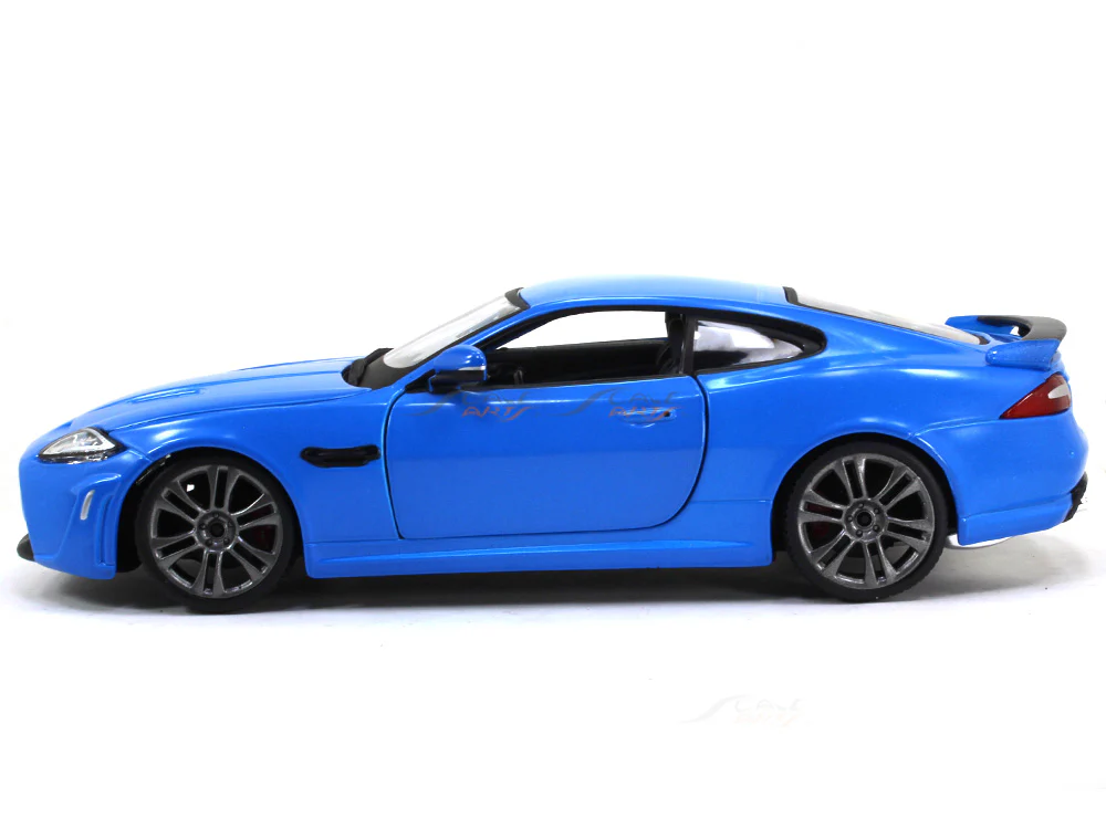 Jaguar XKR-S blue 1:24 Bburago diecast Scale Model car - Image 2
