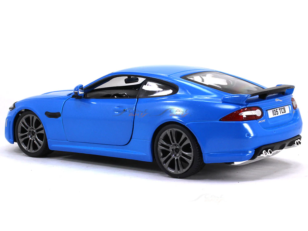 Jaguar XKR-S blue 1:24 Bburago diecast Scale Model car - Image 3