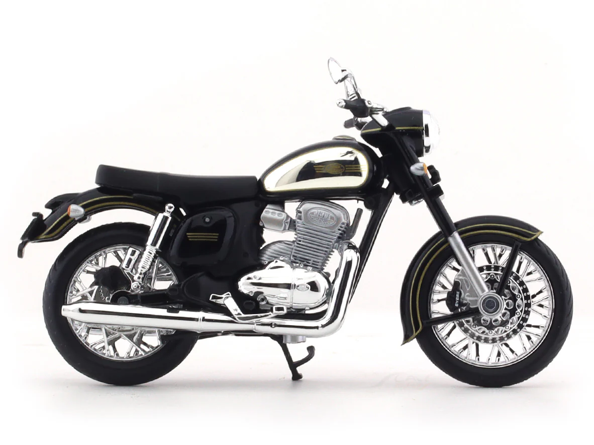 Jawa Classic black 1:18 Maisto diecast scale Model bike collectible - Image 5