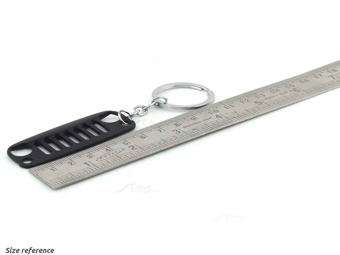 Jeep Grille Black keyring / keychain - Image 2