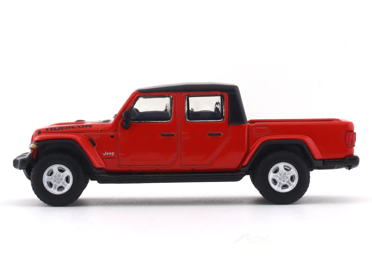 Jeep Rubicon Gladiator Pickup red 1:64 JKM diecast scale model car miniature - Image 2