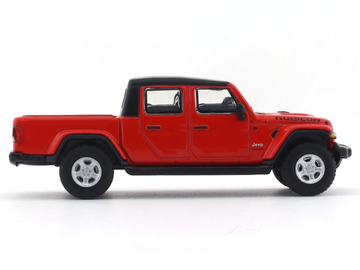 Jeep Rubicon Gladiator Pickup red 1:64 JKM diecast scale model car miniature - Image 5