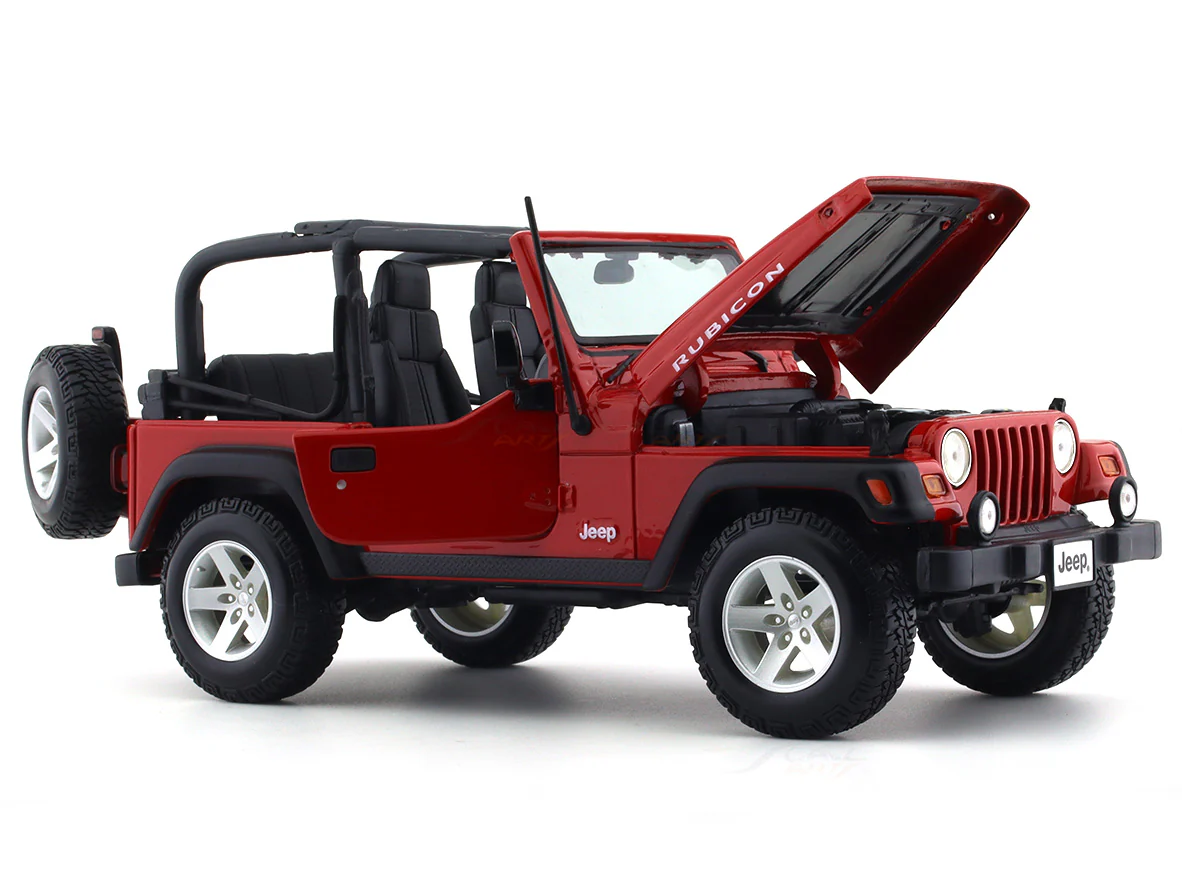 Jeep Wrangler Rubicon 1:18 Maisto diecast Scale Model car - Image 12