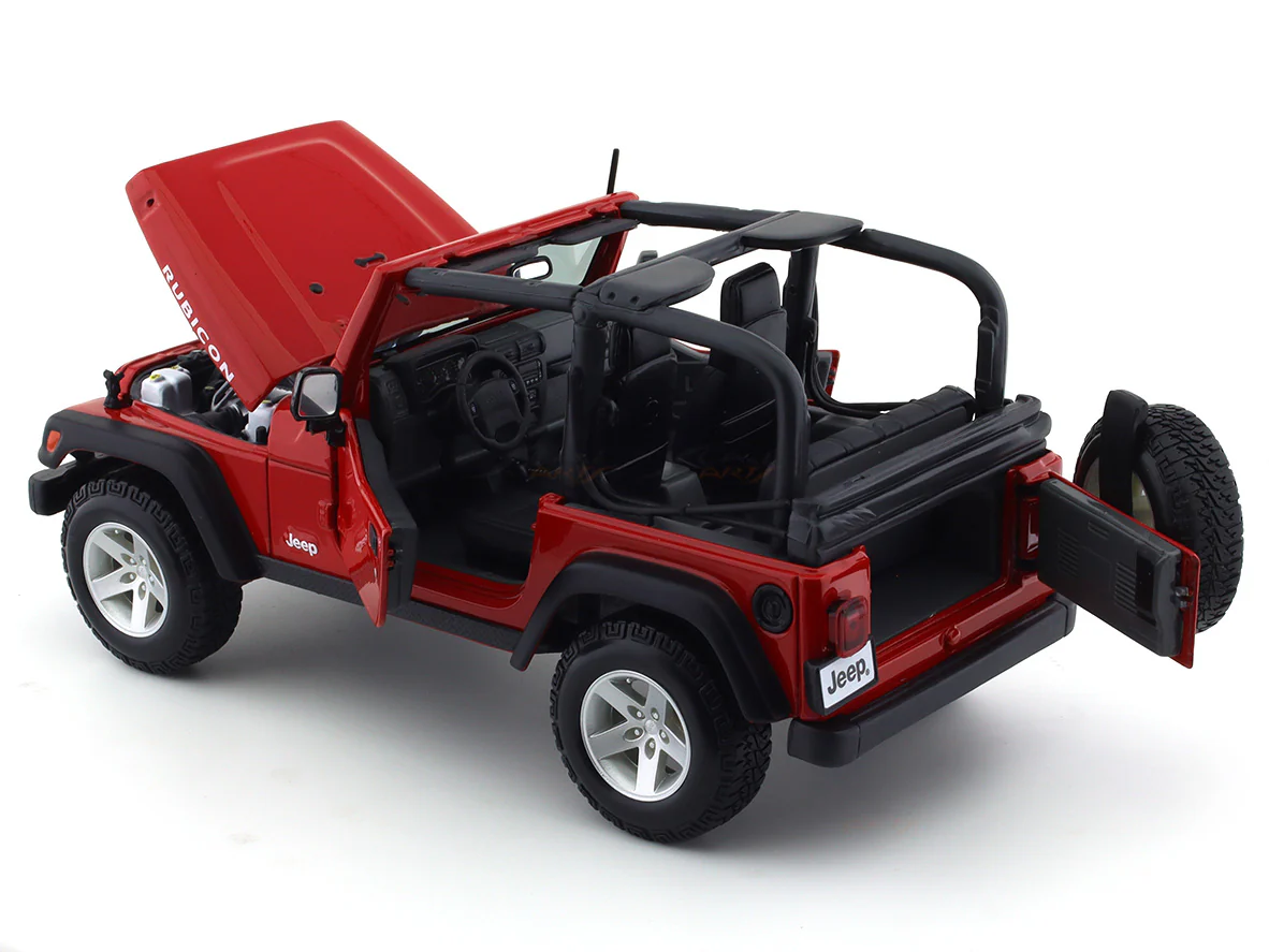 Jeep Wrangler Rubicon 1:18 Maisto diecast Scale Model car - Image 16