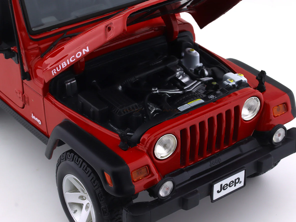 Jeep Wrangler Rubicon 1:18 Maisto diecast Scale Model car - Image 18