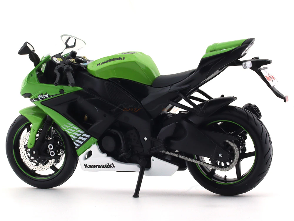 Kawasaki Ninja ZX 10R 1:12 Maisto licensed Scale Model bike collectible - Image 3