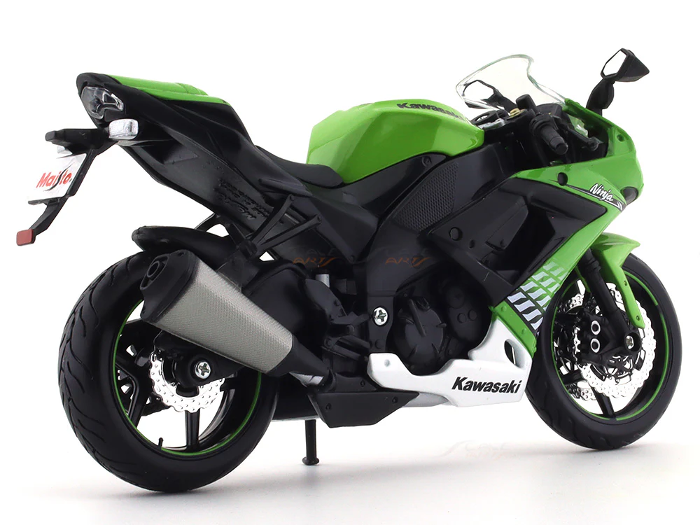 Kawasaki Ninja ZX 10R 1:12 Maisto licensed Scale Model bike collectible - Image 4