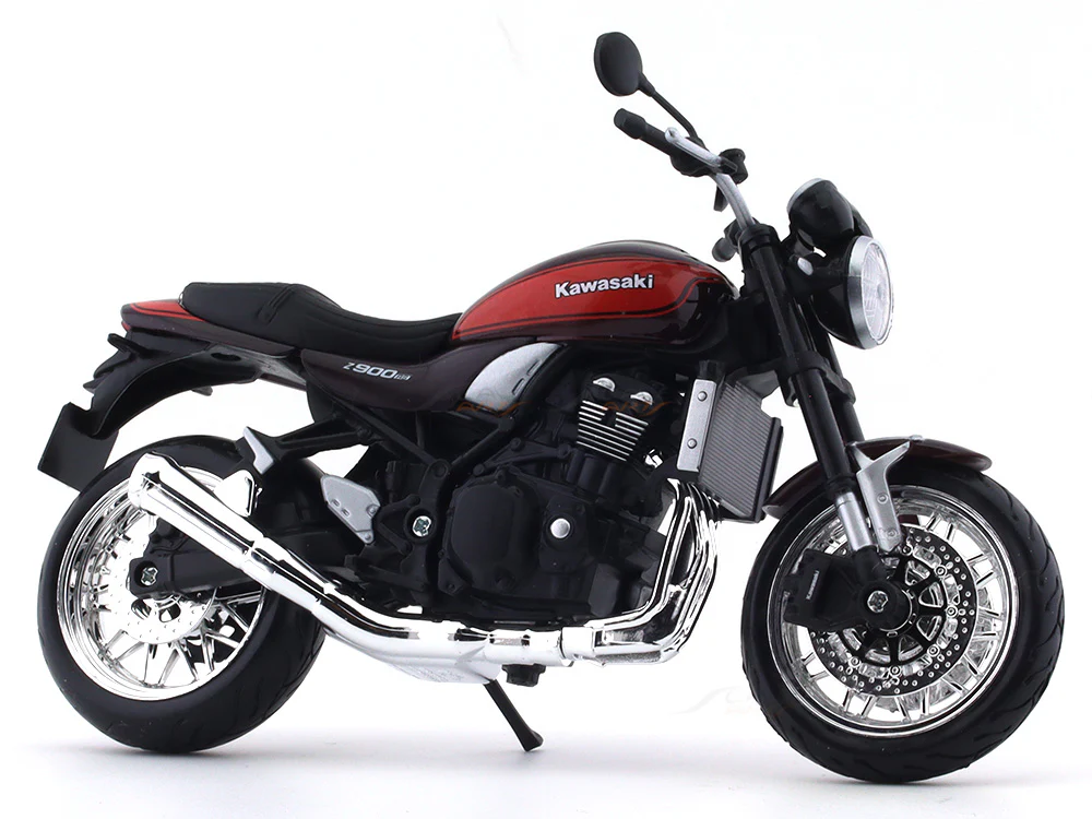 Kawasaki Z900 RS 1:12 Maisto licensed Scale Model bike collectible - Image 6
