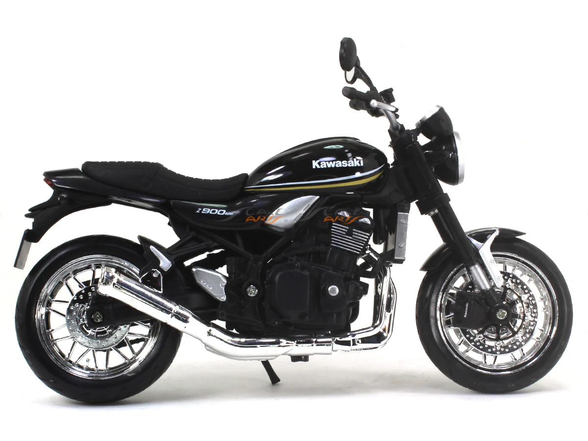 Kawasaki Z900 RS black 1:12 Maisto diecast Scale Model bike - Image 5