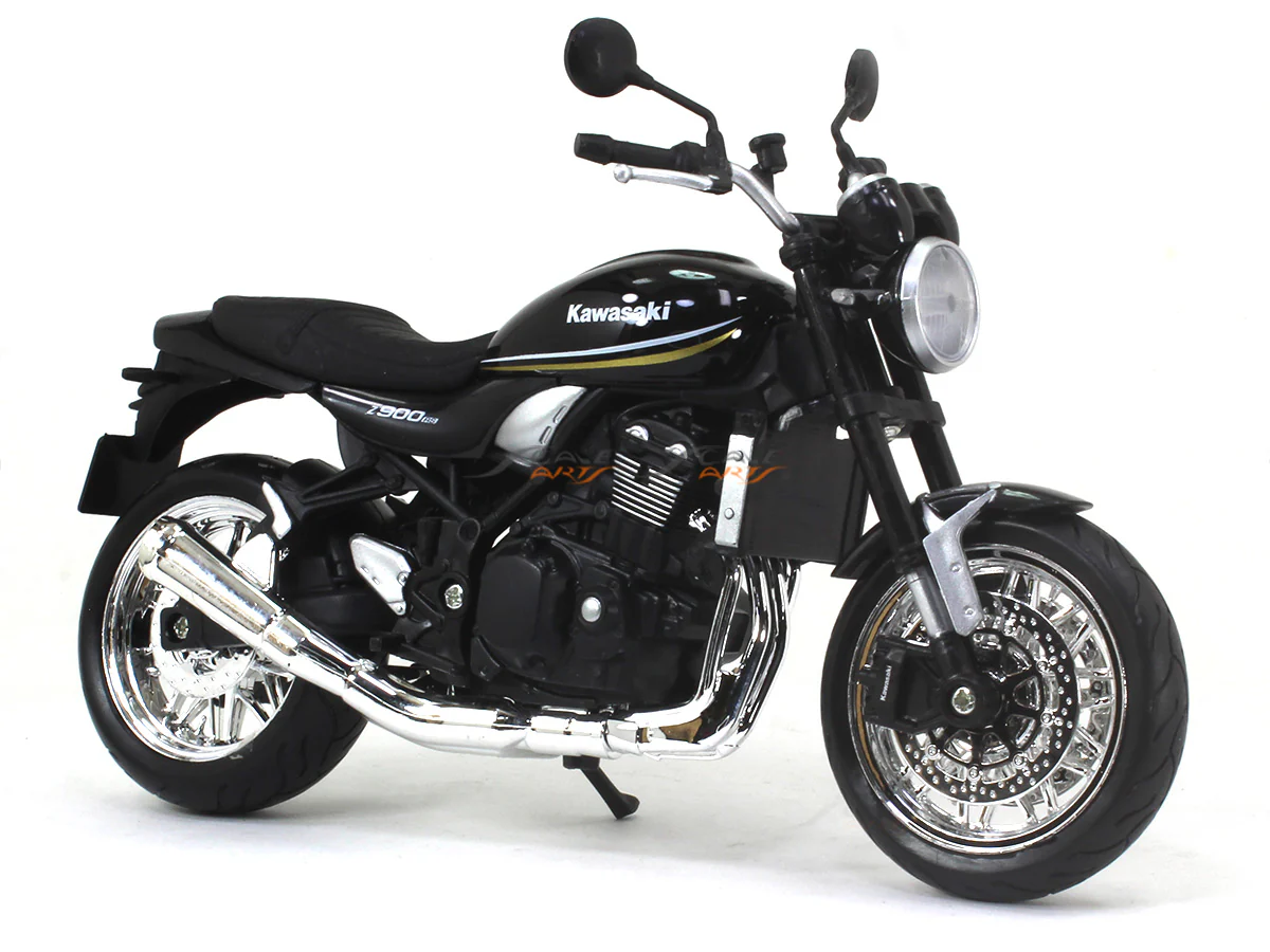 Kawasaki Z900 RS black 1:12 Maisto diecast Scale Model bike - Image 6