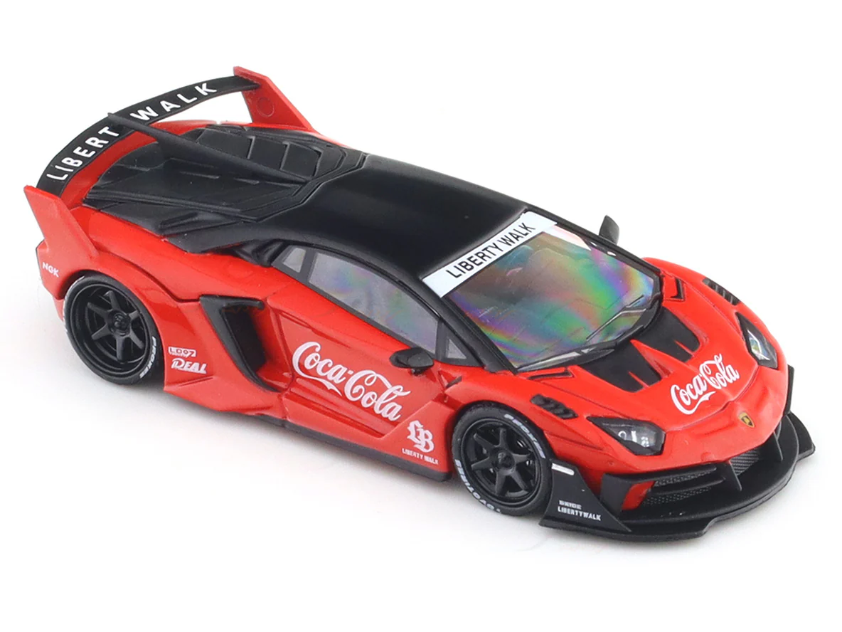 Lamborghini Aventador LP700-4 GT Coca Cola 1:64 licensed diecast scale model car miniature - Image 7